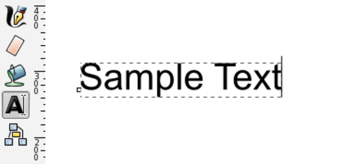 Time for action — opening and using the Text and Font editor