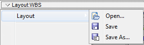 Customizing screens and saving layouts