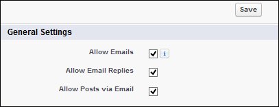 Posting e-mail to Chatter groups