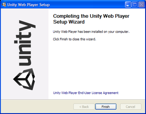 Time for action - install the Unity Web Player - Unity 3D Game ...