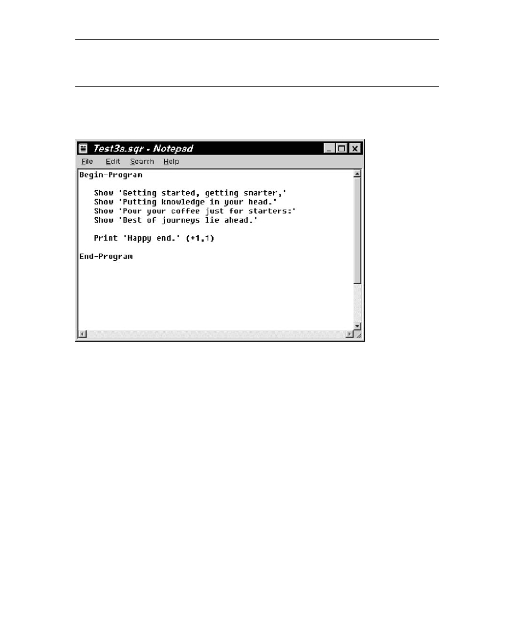 3.2 SQR Dialog Box - SQR in PeopleSoft and Other Applications, Second ...