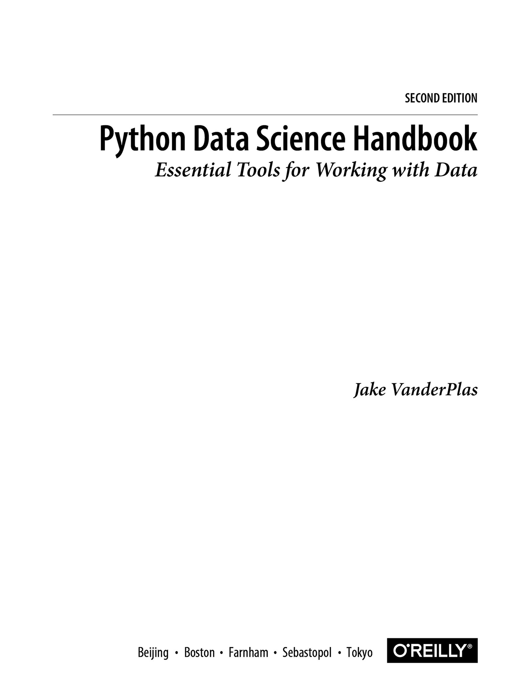 Python Data Science Handbook, 2nd Edition