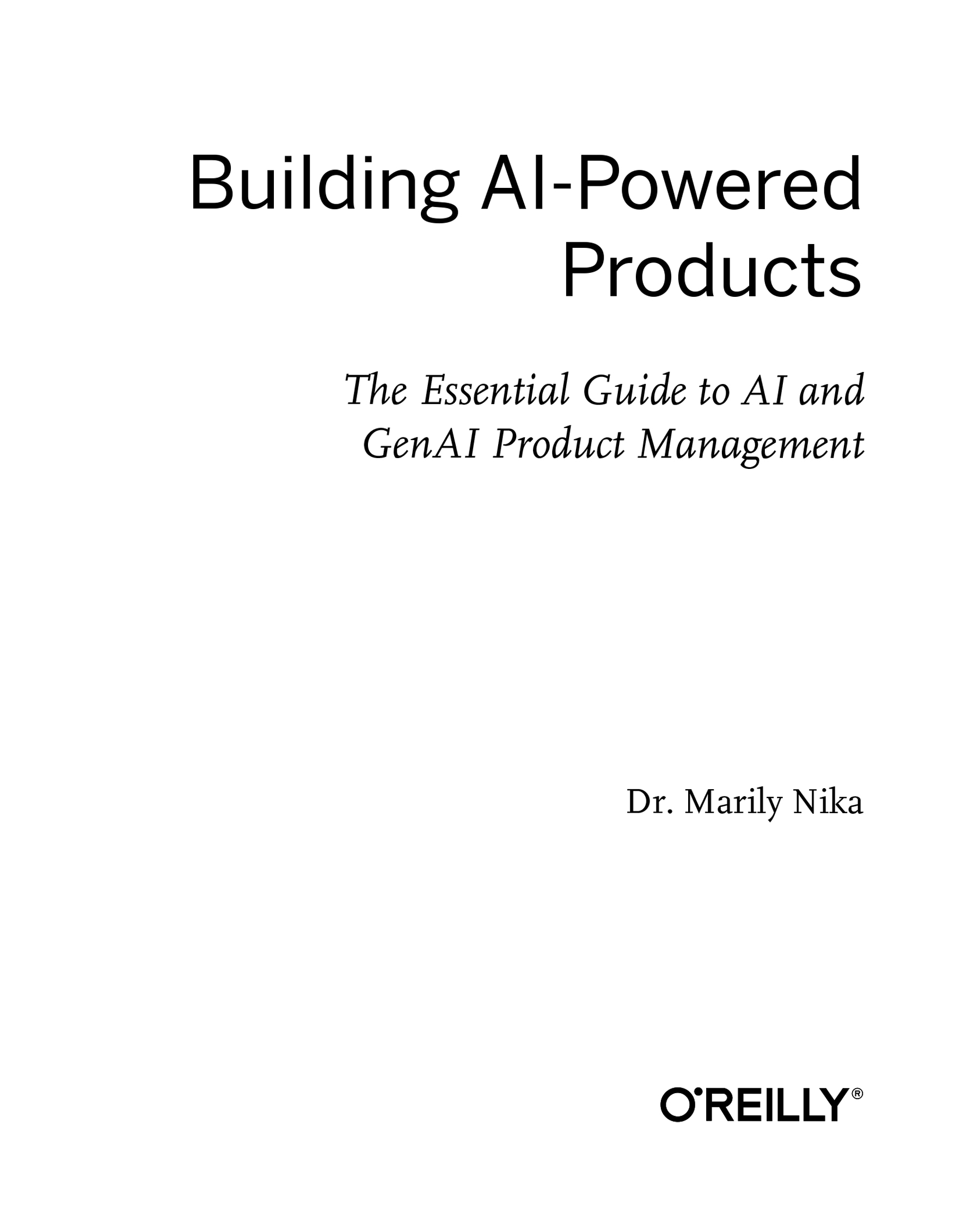 Building AI-Powered Products