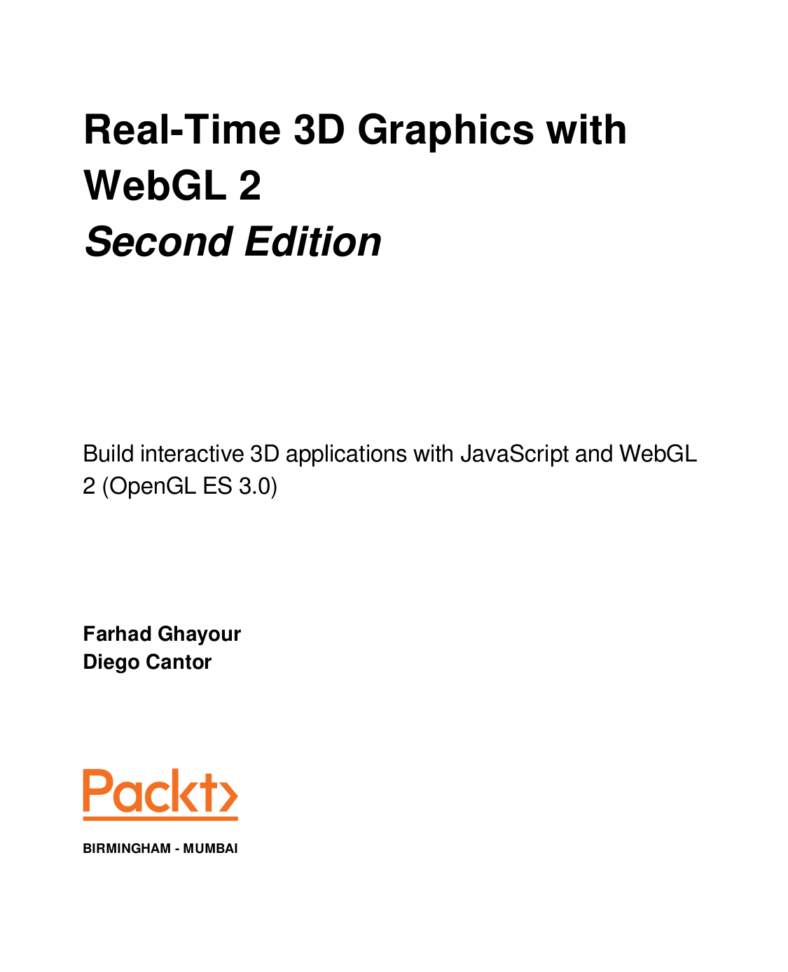 Real-Time 3D Graphics with WebGL 2 Second Edition