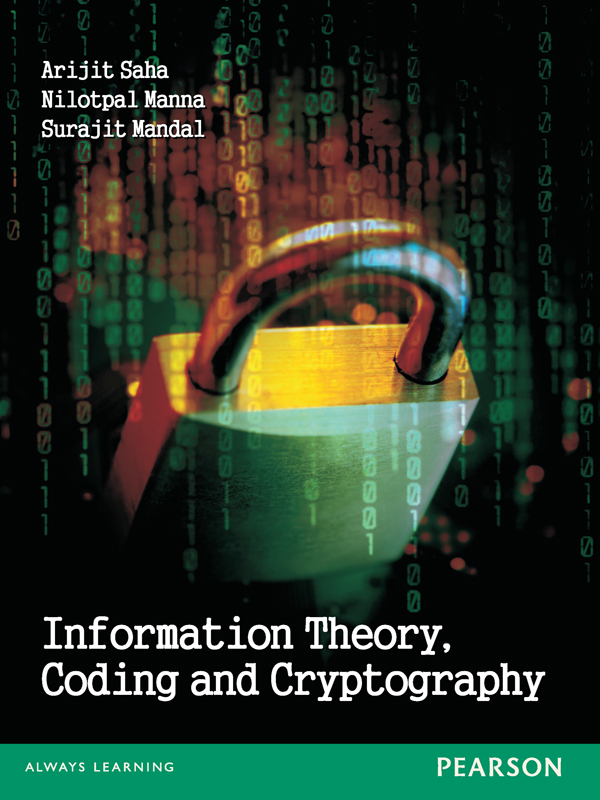 Cover - Information Theory, Coding and Cryptography [Book]