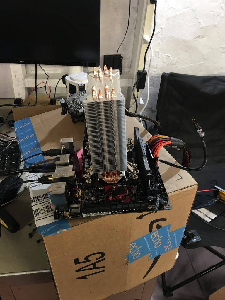 The computer with the giant heat sink
