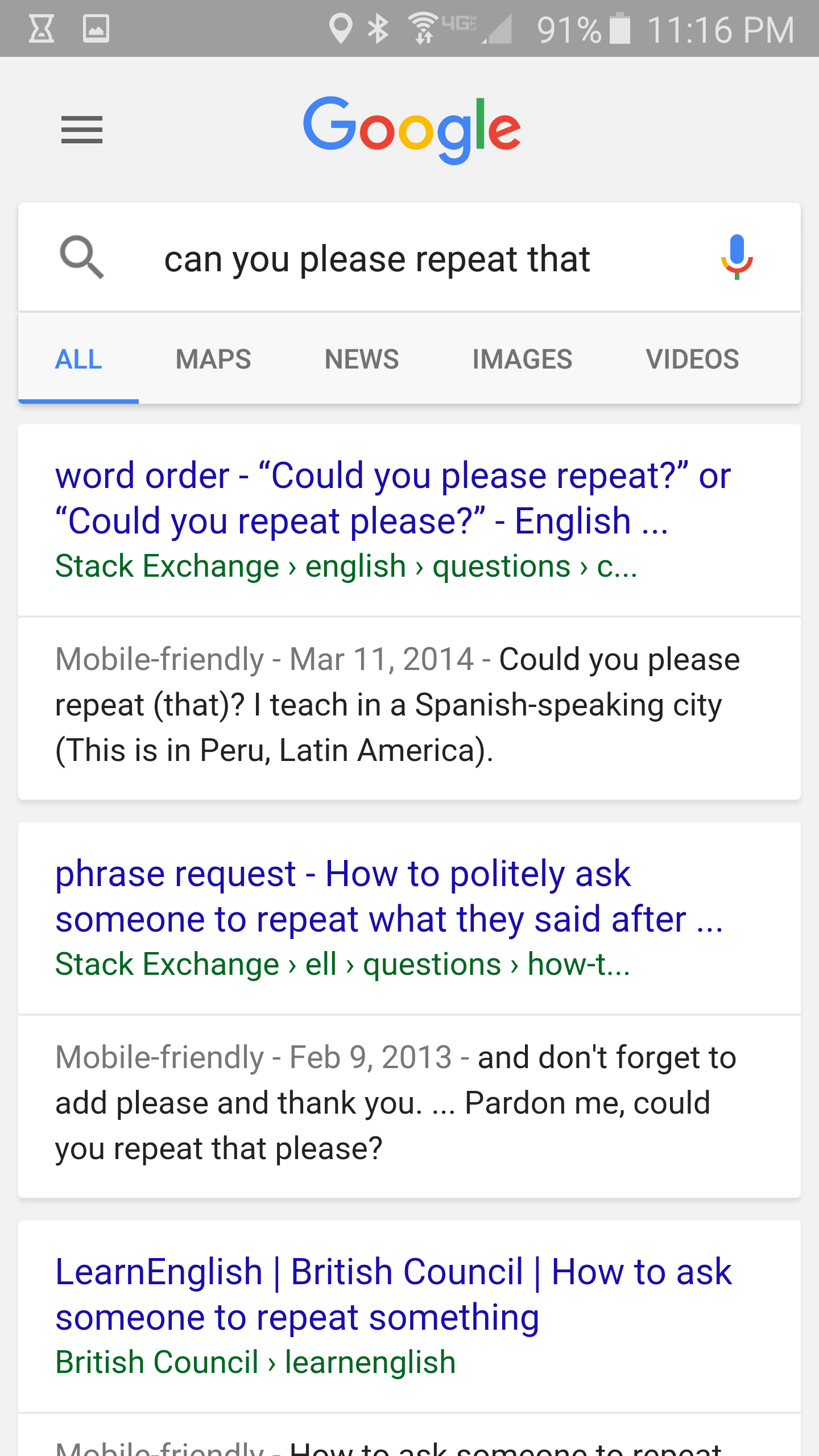 Google not being conversational