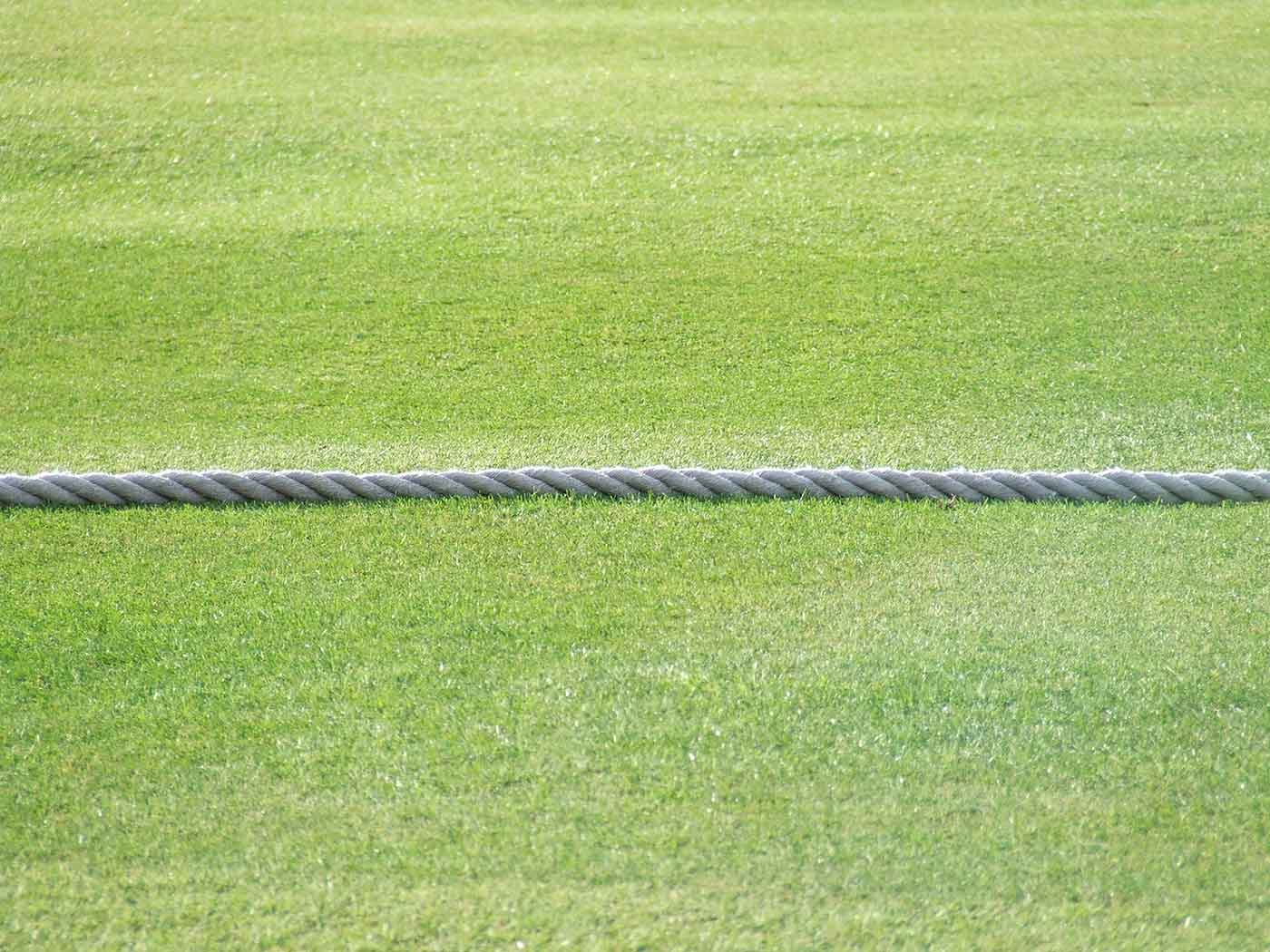 Cricket boundary rope