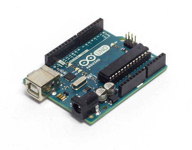 The Arduino Uno is used to quickly prototype IoT solutions (Photo courtesy Arduino)