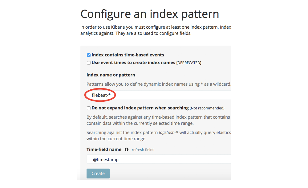 index pattern