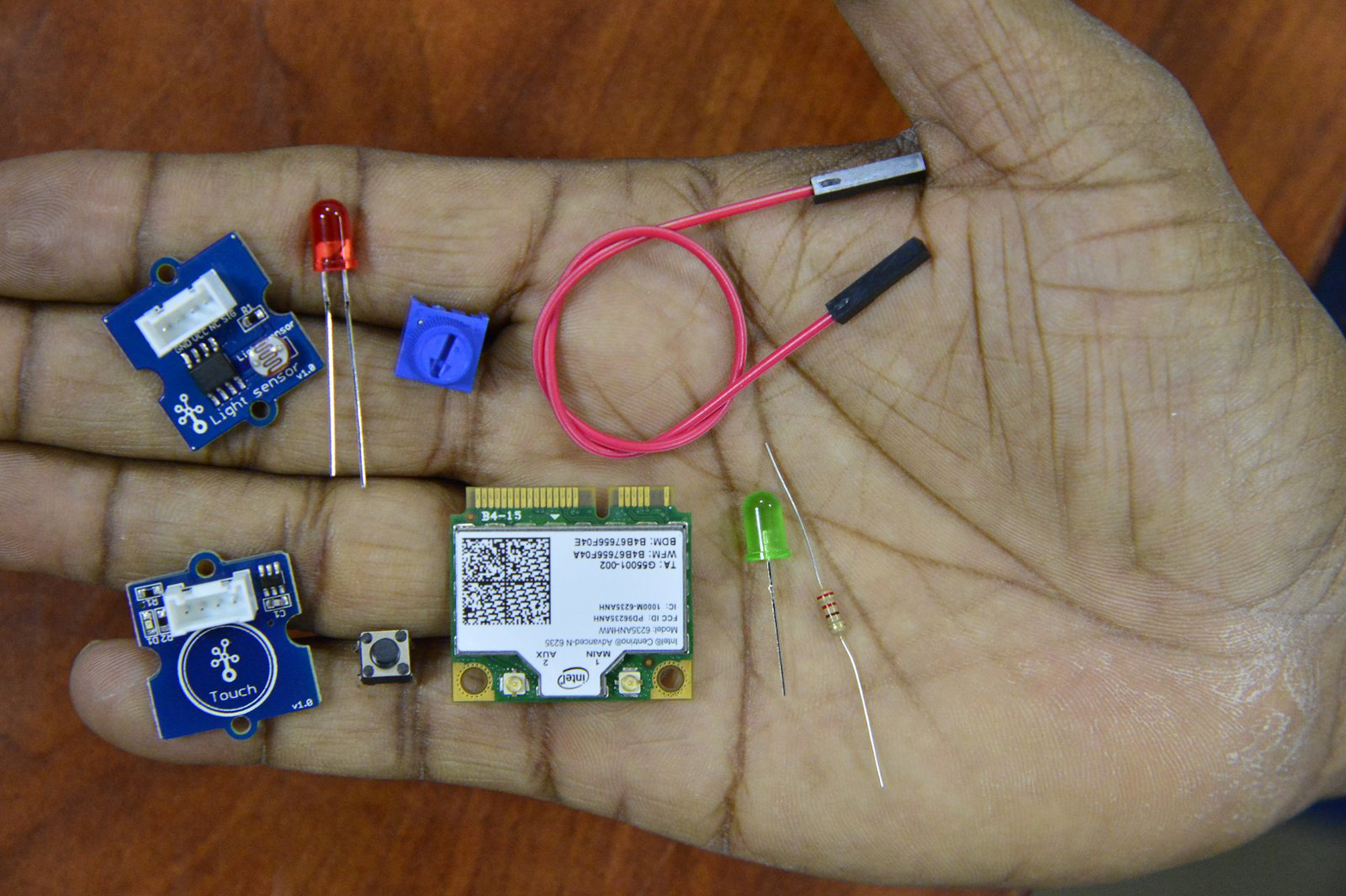 You’ll need a variety of components to make your electrical prototypes (photo courtesy of Flickr user Intel Free Press)