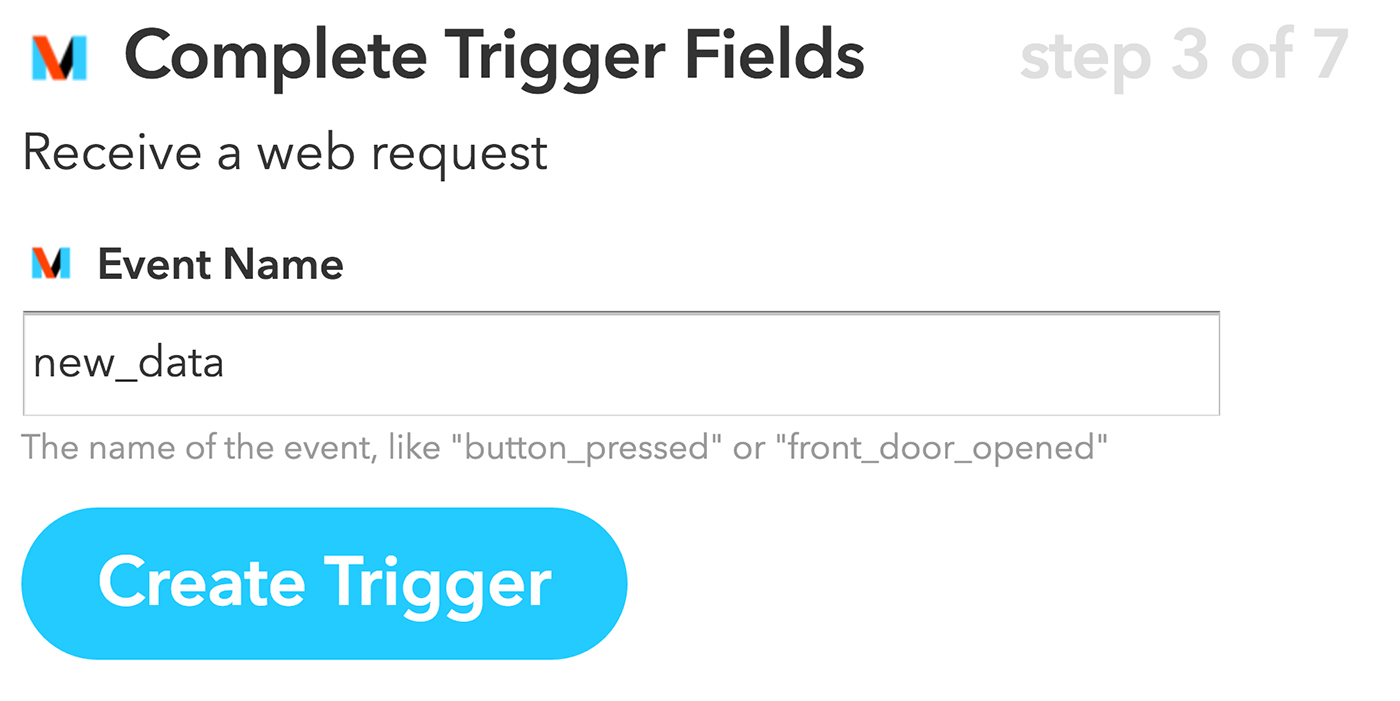 complete trigger fields