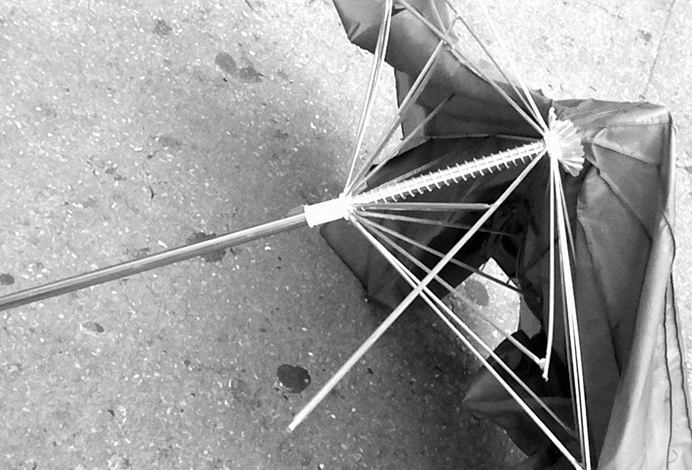 Broken Umbrella.
