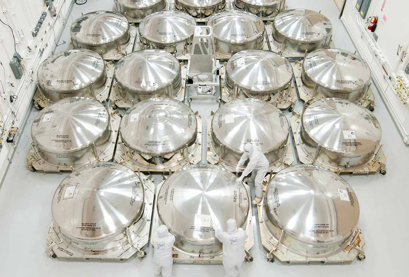 James Webb Space Telescope Mirrors.