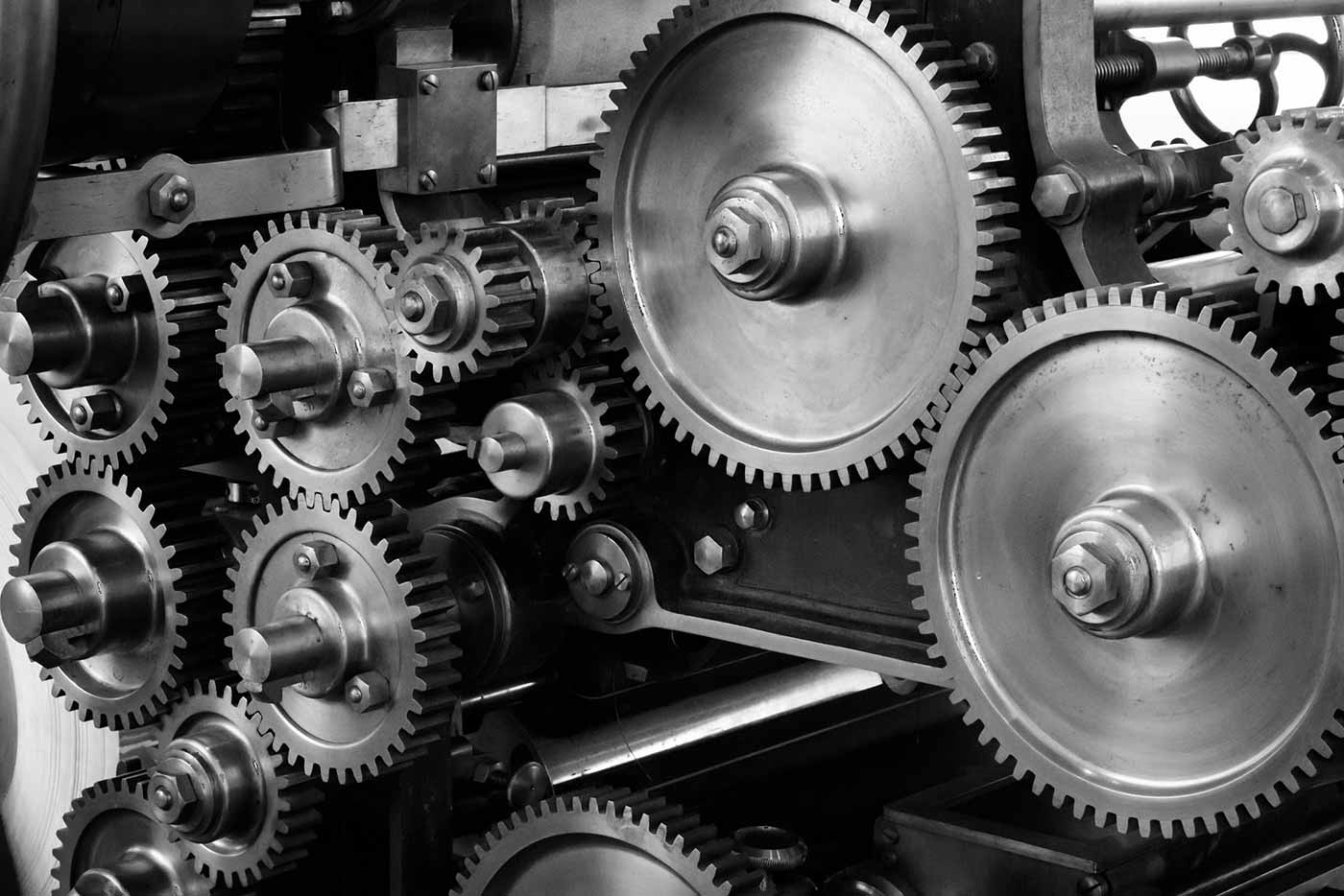 Cogs and machinery