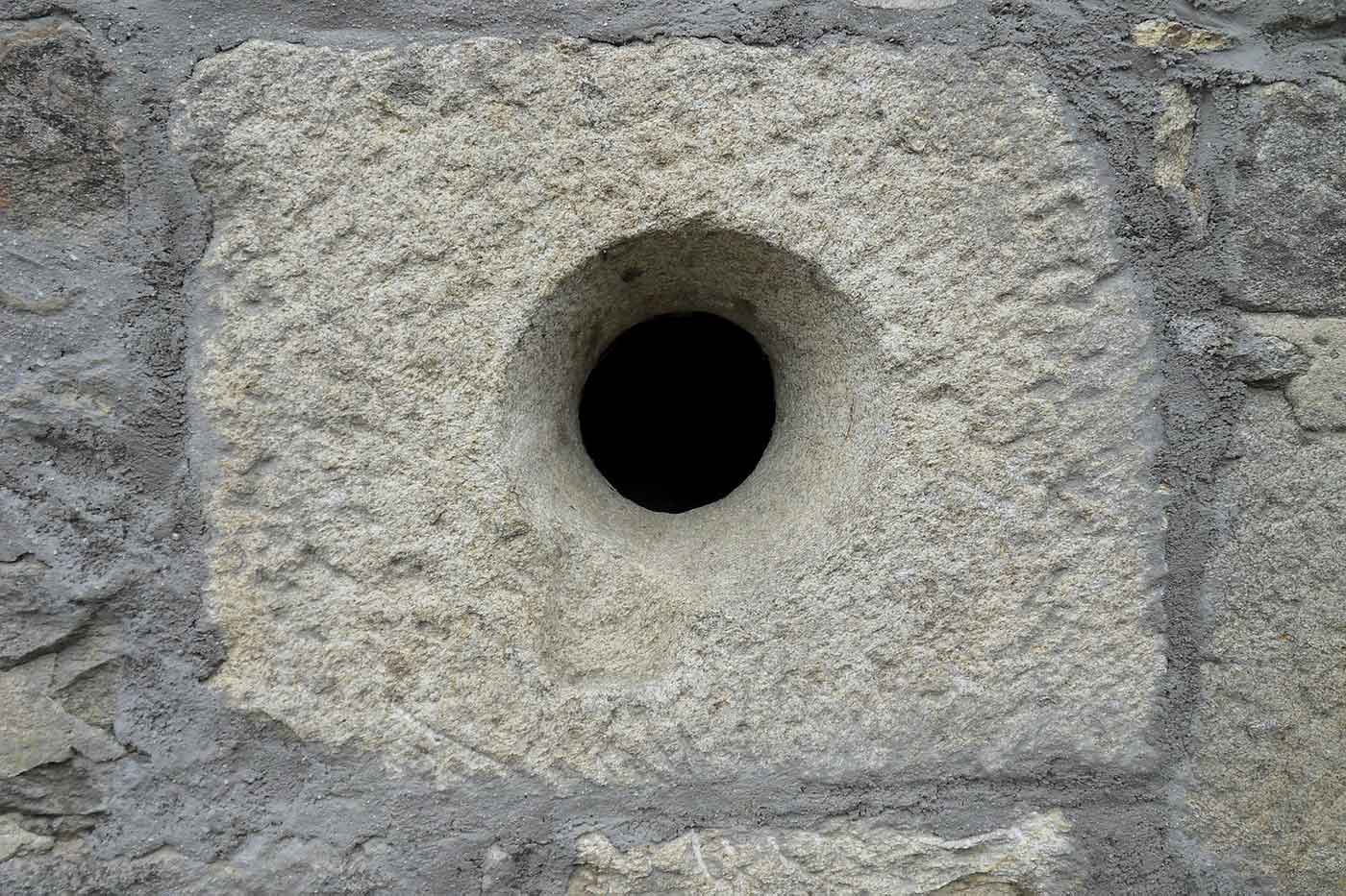 Hole in wall