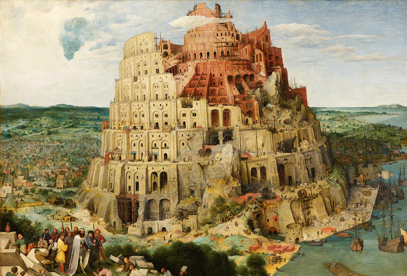 The Tower of Babel, Pieter Bruegel the Elder, 1563.