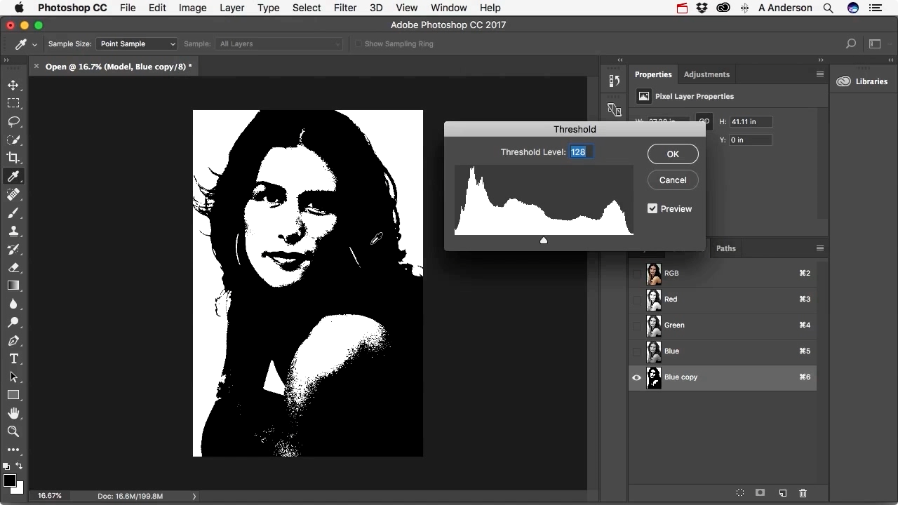 Screenshot from "How do I refine selections in Photoshop using Mask and Refine?"