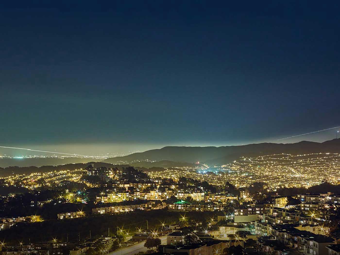 San Jose at night