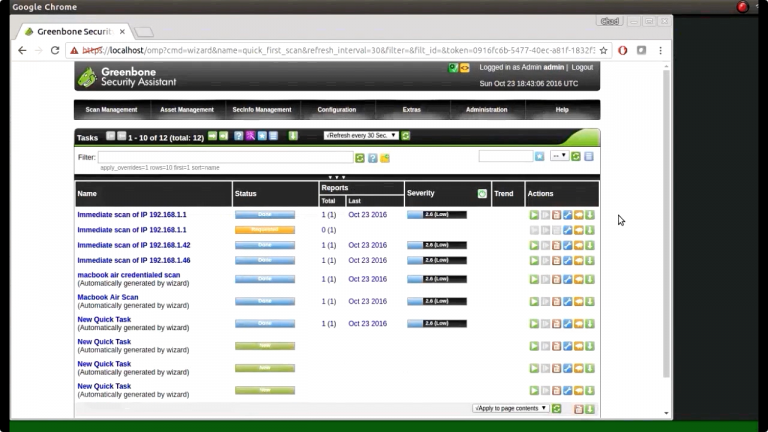 How can I conduct a vulnerability scan of my network using OpenVAS? – O ...
