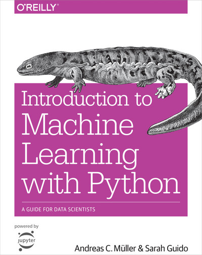 Cover of Introduction to Machine Learning with Python.
