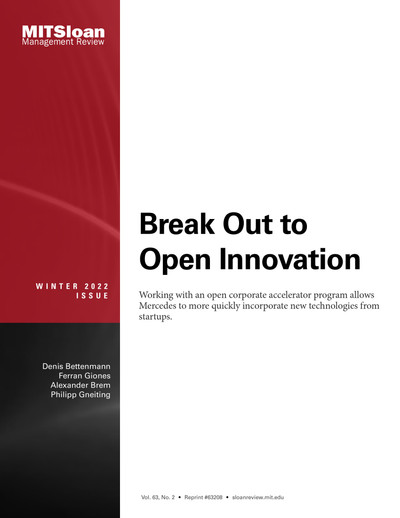 Break Out to Open Innovation