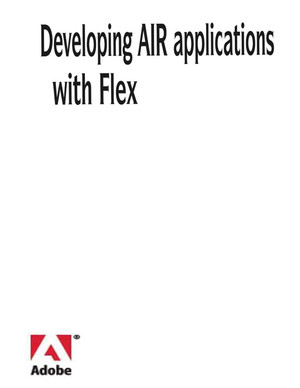 Developing AIR applications with Flex [Book]