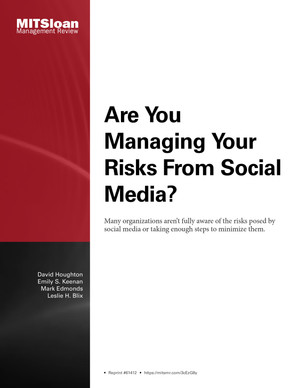 Are You Managing Your Risks From Social Media?