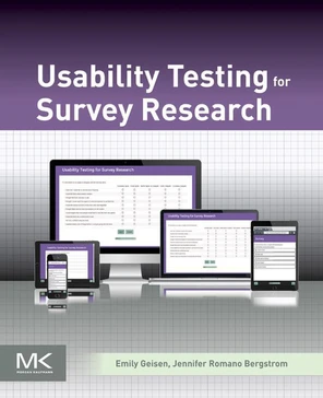Usability Testing for Survey Research [Book]