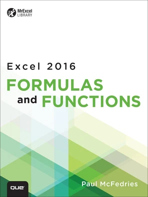 Code Snippets - Excel 2016 Formulas and Functions [Book]