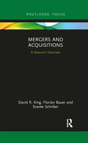 6 Conclusion - Mergers and Acquisitions [Book]