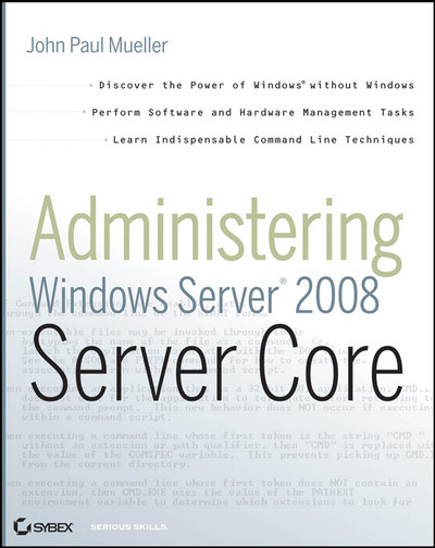 Administering: Windows Server® 2008 Server Core