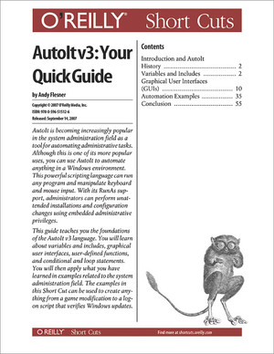 AutoIt v3: Your Quick Guide - AutoIt v3: Your Quick Guide [Book]