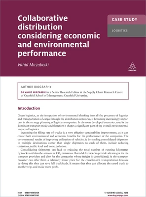Case Study: Collaborative Distribution Considering Economic and ...