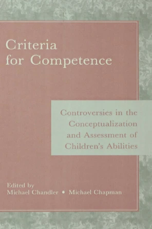 Title - Criteria for Competence [Book]