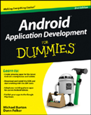 Android Application Development For Dummies, 2nd Edition [Book]
