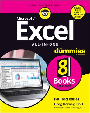 Book 1: Excel Basics - Excel All-in-One For Dummies [Book]