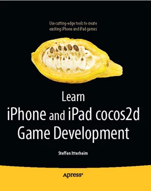 Learn iPhone and iPad cocos2d Game Development [Book]