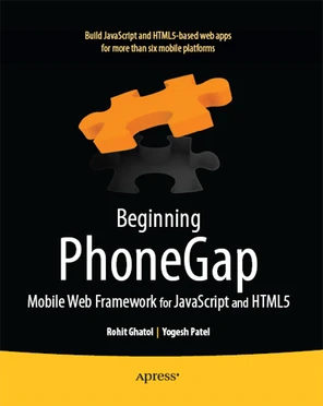 Beginning PhoneGap: Mobile Web Framework for JavaScript and HTML5 [Book]