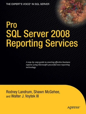Cover - Pro SQL Server 2008 Reporting Services [Book]
