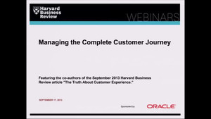 Managing the Complete Customer Journey