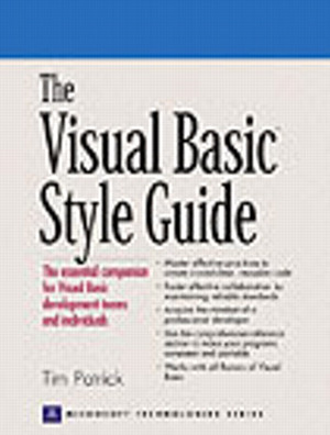 Visual Basic® Style Guide, The