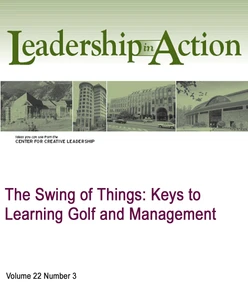 The Swing of Things: Keys to Learning Golf and Management
