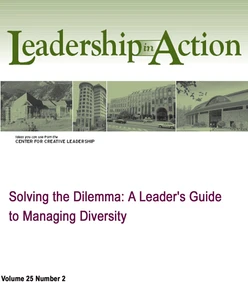 Solving the Dilemma: A Leader's Guide to Managing Diversity