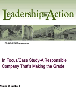 In Focus/Case Study-A Responsible Company That's Making the Grade