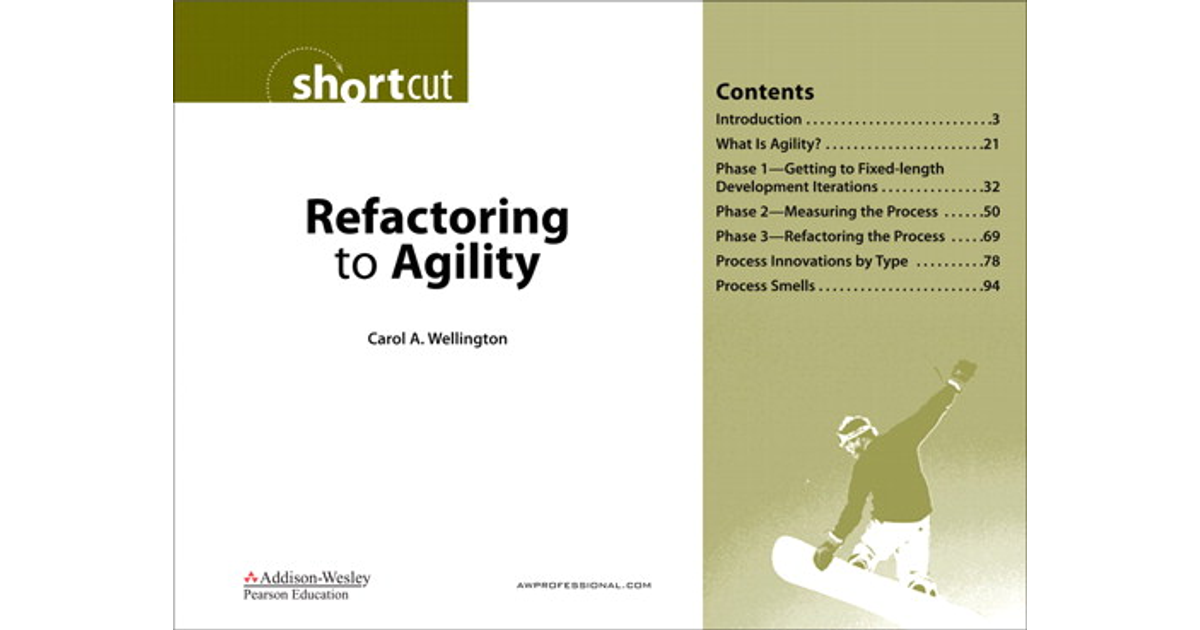 Chapter 5. Phase 3—Refactoring the Process - Refactoring to Agility [Book]