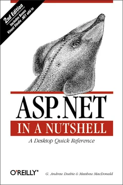 ASP.NET in a Nutshell, 2nd Edition
