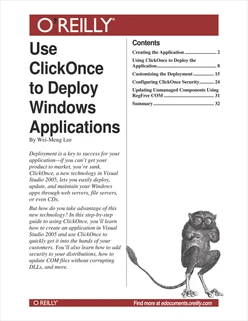 Use ClickOnce to Deploy Windows Applications