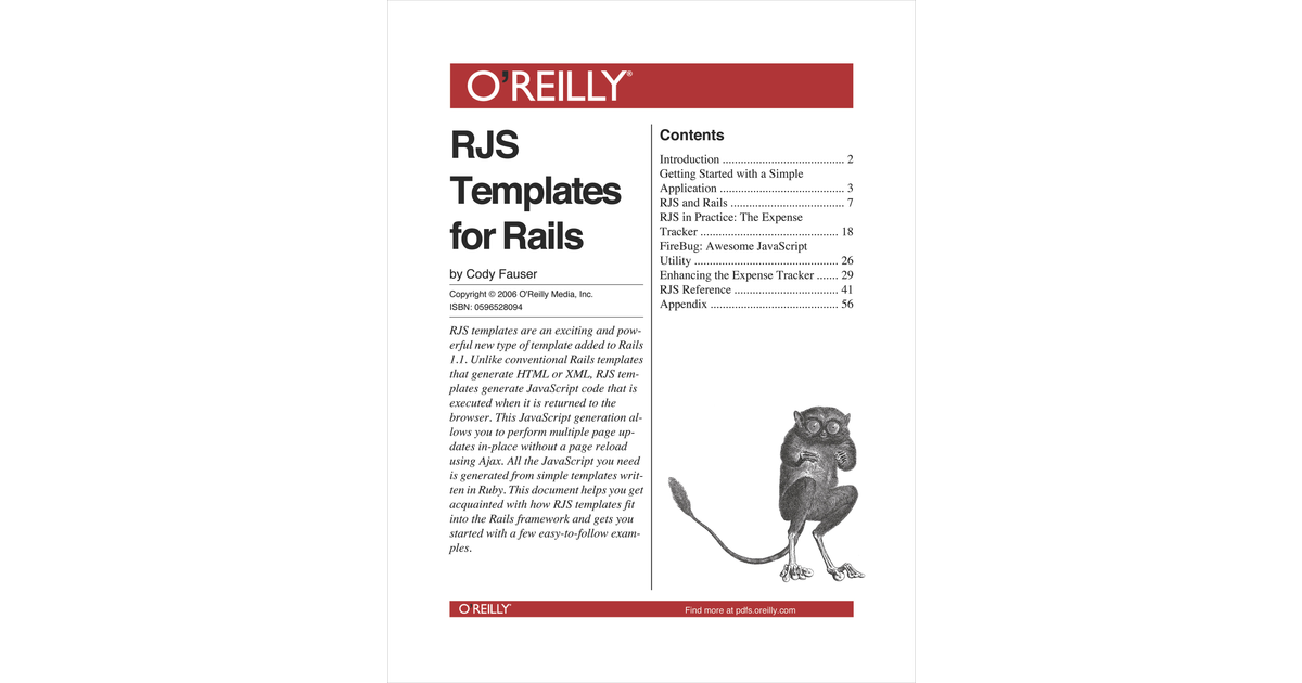 RJS Templates for Rails [Book]