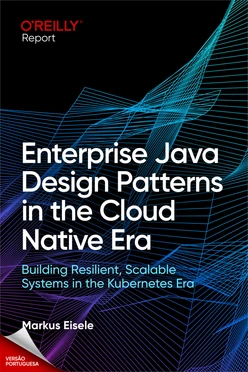Padrões de design Java empresarial na era nativa da Cloud (Portuguese Edition)
